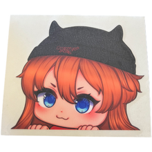 Load image into Gallery viewer, Asuka Peeker Car Sticker
